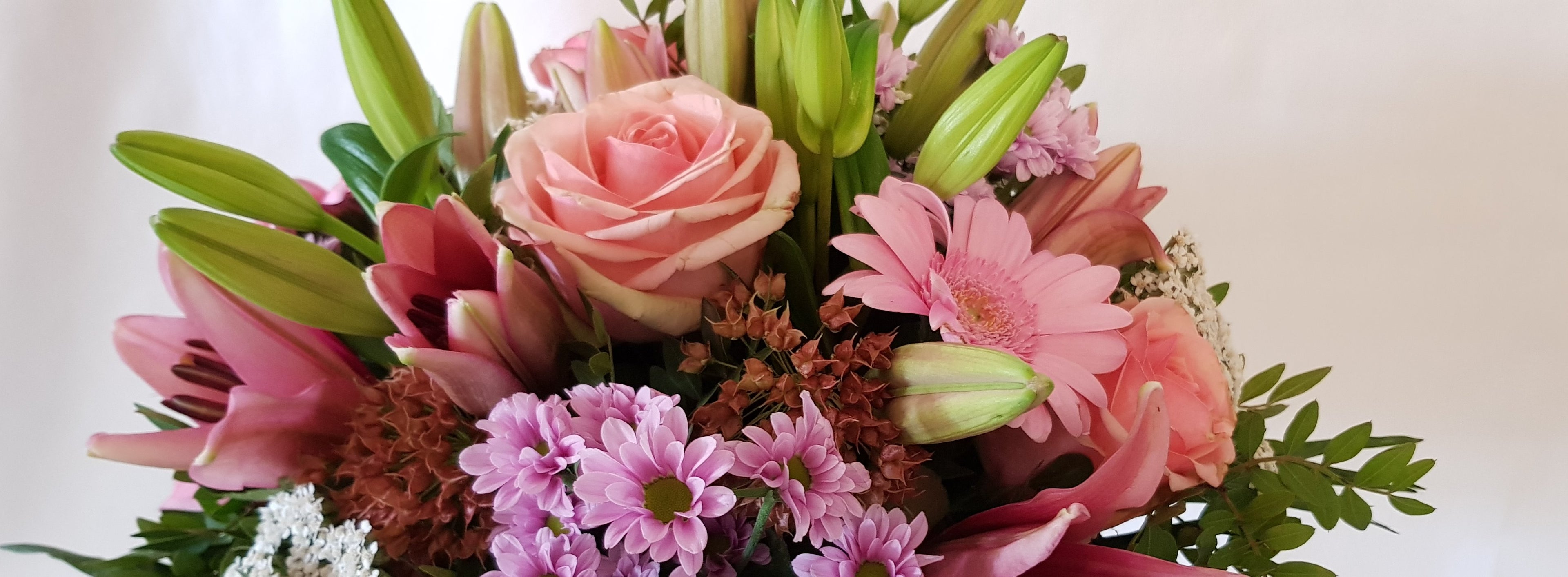 kompakter Blumenstrauß