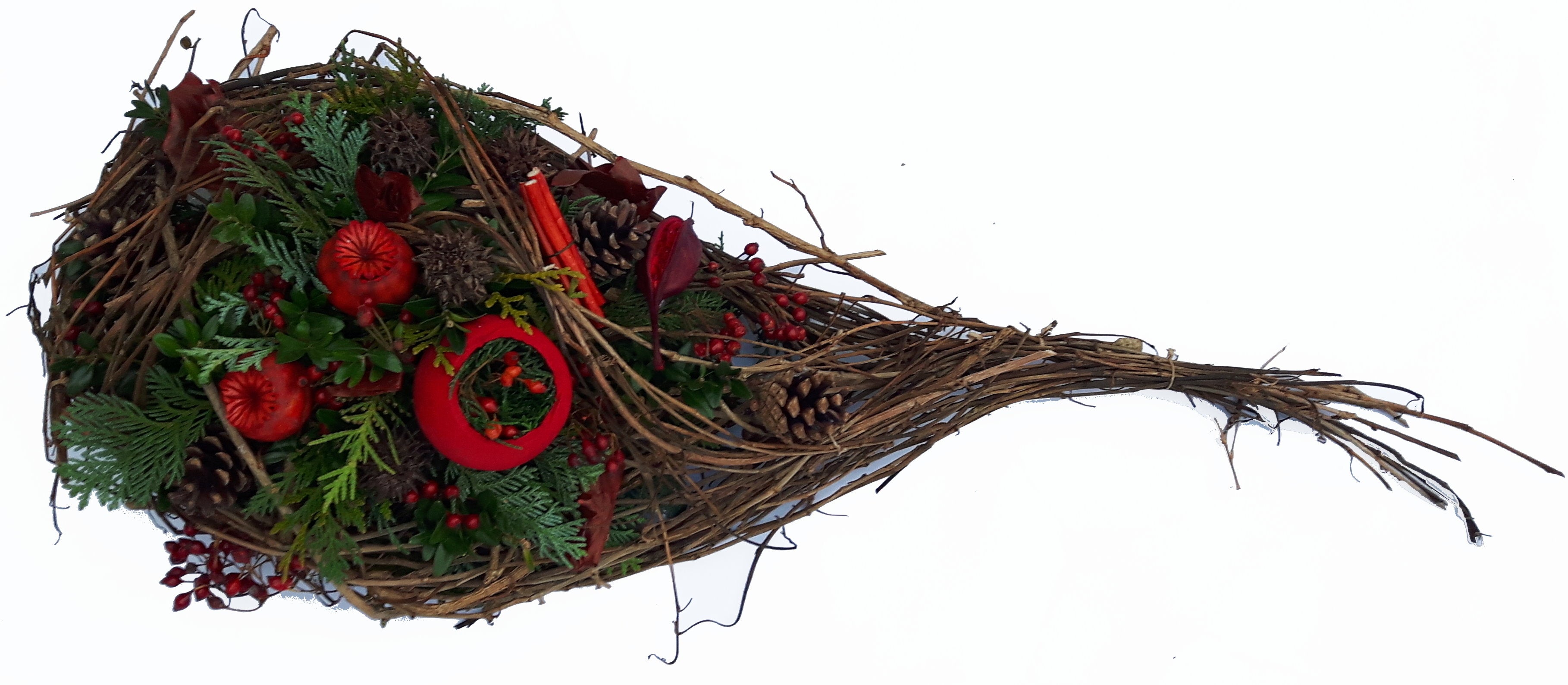 Trauergesteck Friedhof Winter / Totensonntag Allerheiligen