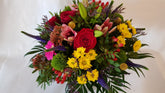 bunter Geburtstagsstrauß ,, Blumenstrauß Farbenwelten,,