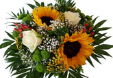 Blumensendung mit Sonnenblumen- der Perfekte Blumenstrauß zum Geburtstag