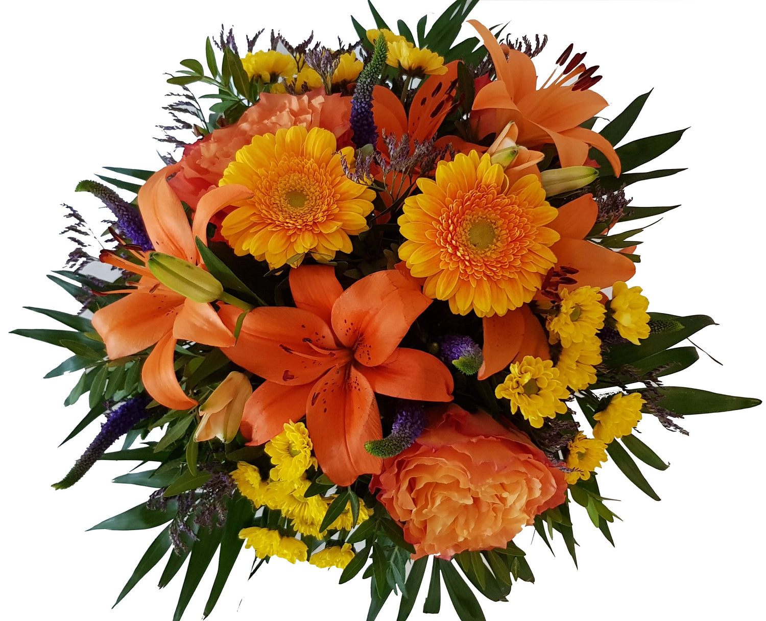 bunter Blumenstrauß ..Strahlemann..