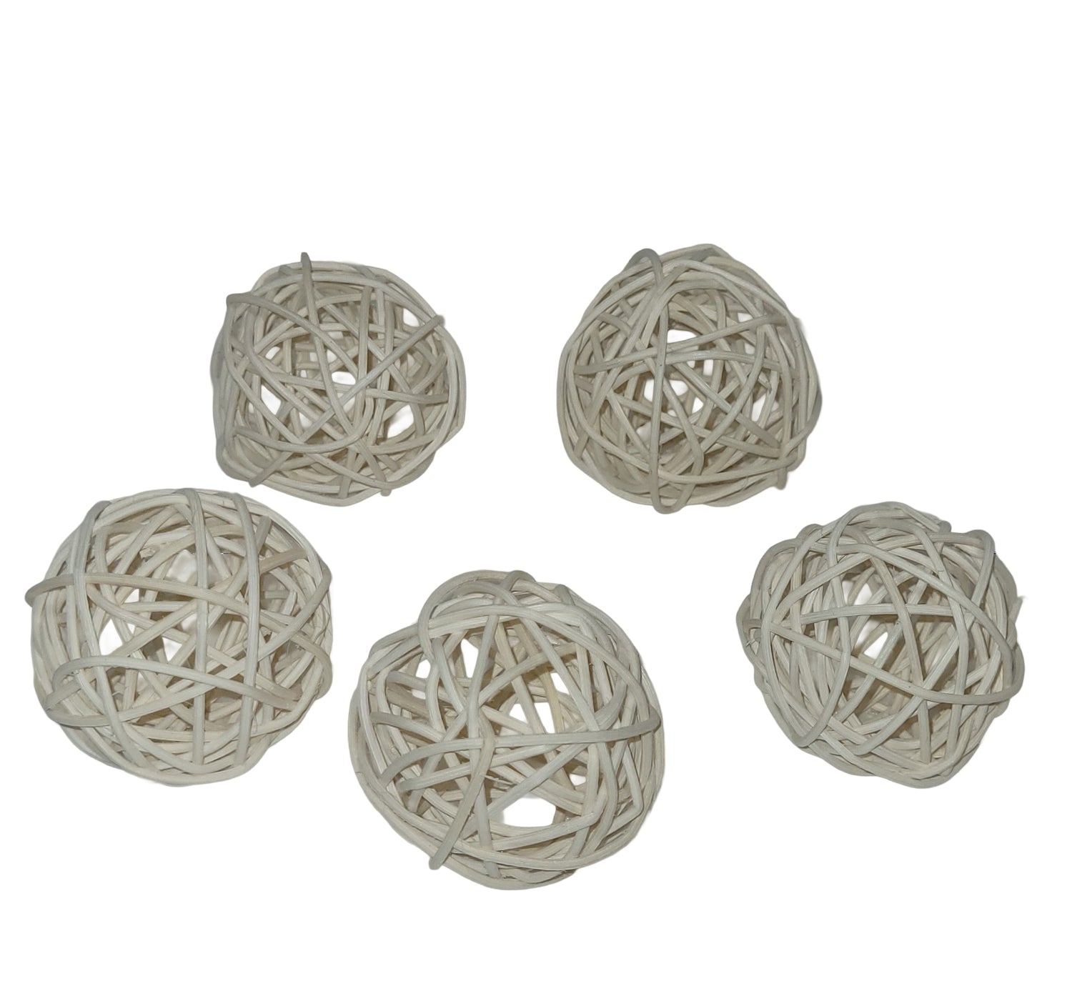 Radankugeln - kugel Weiß - Naturdeko / Trockenblume