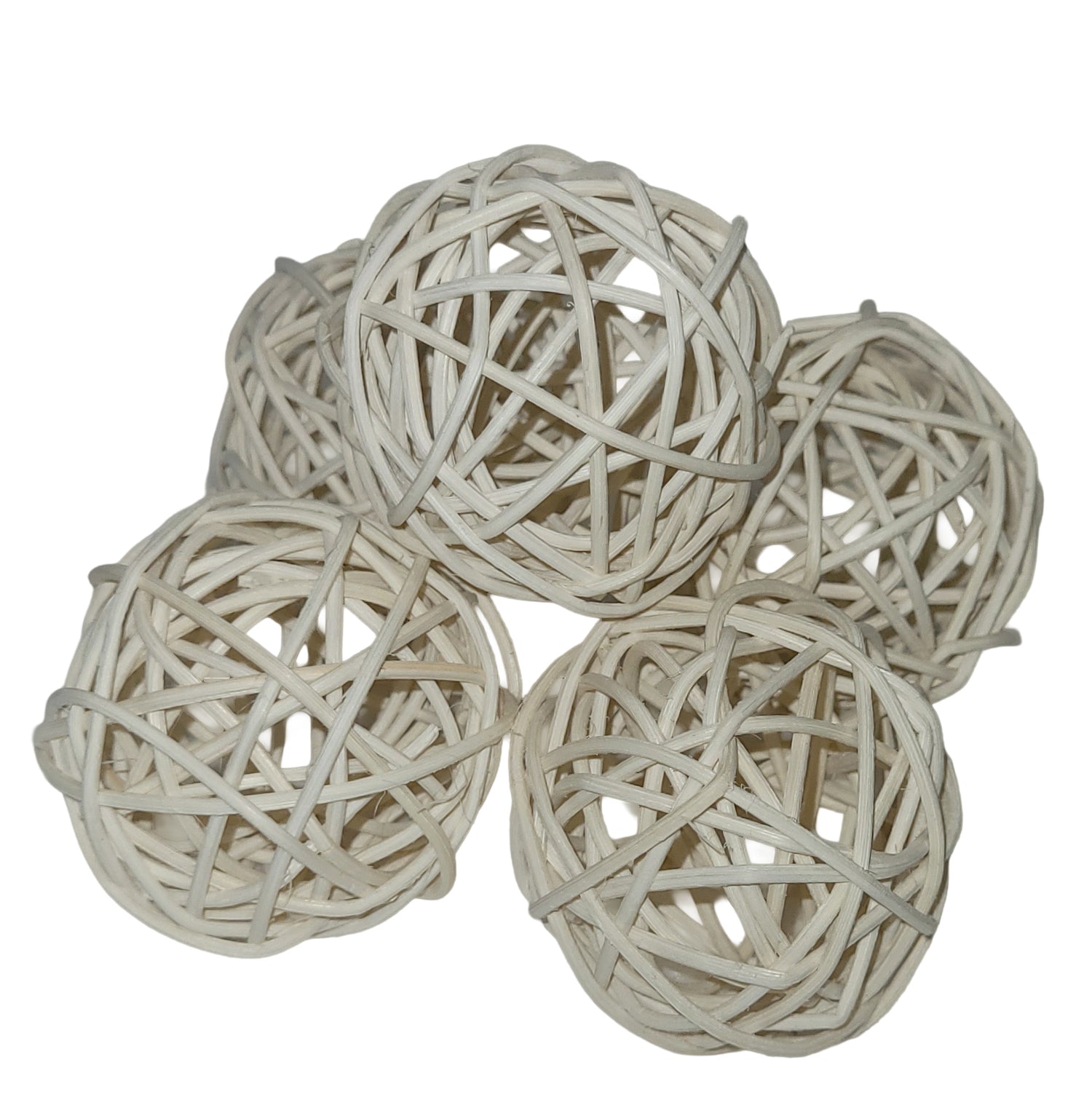 Radankugeln - kugel Weiß - Naturdeko / Trockenblume