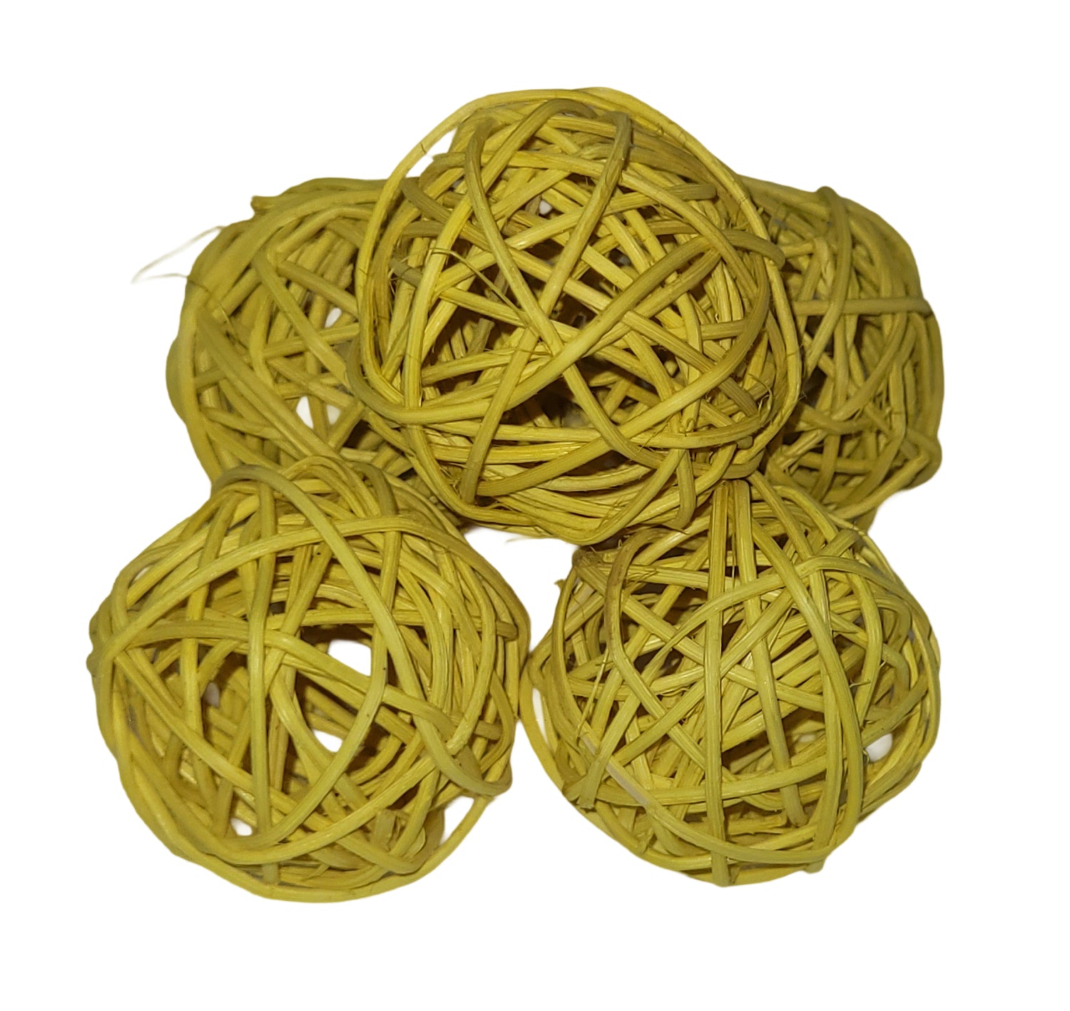 Radankugeln - Kugel Gelb - Naturdeko / Trockenblume