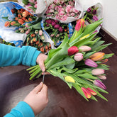 Blumenstrauss gebunden vom Florist