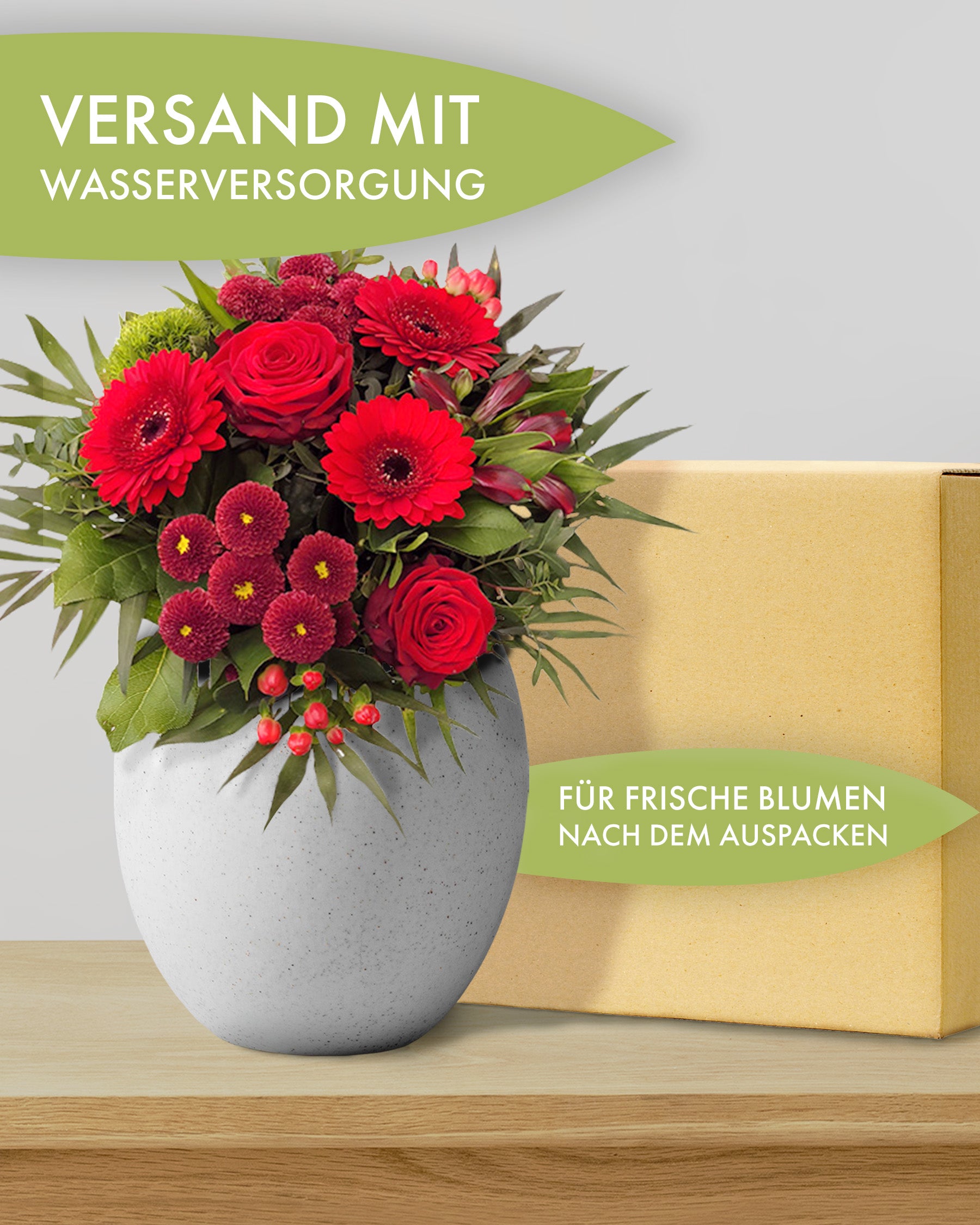 Blumenstrauss mit Gerberas