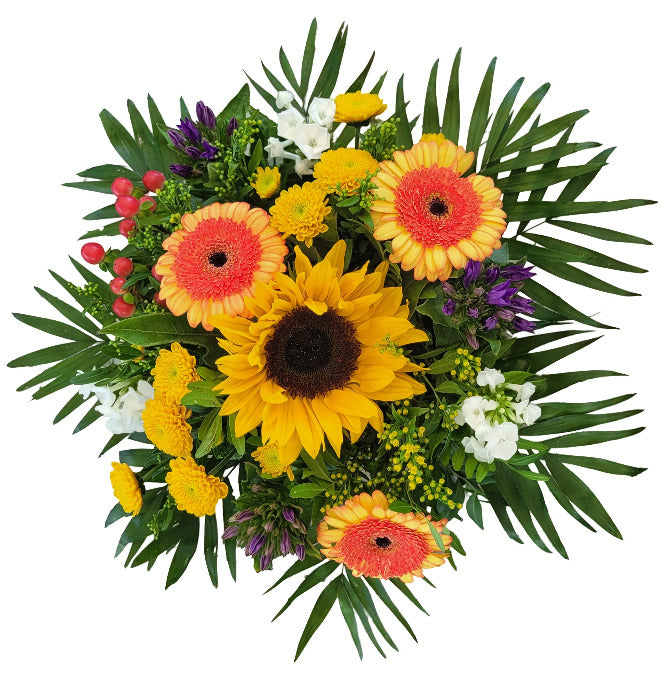 Blumenstrauß mit Sonnenblume