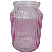 Blumenvase in Rosa