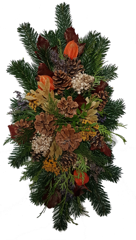 Gesteck Friedhof Totensonntag - natuerlich -