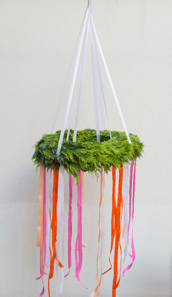 Richtkranz zum Richtfest