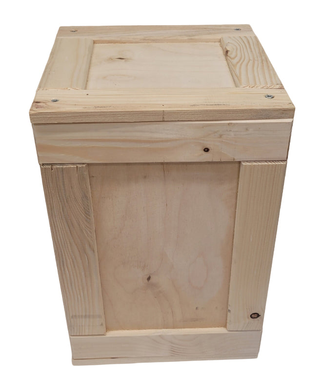 Holz Kiste zum wiederverwenden - Geschenkerlebnis - mit WOW-Effekt