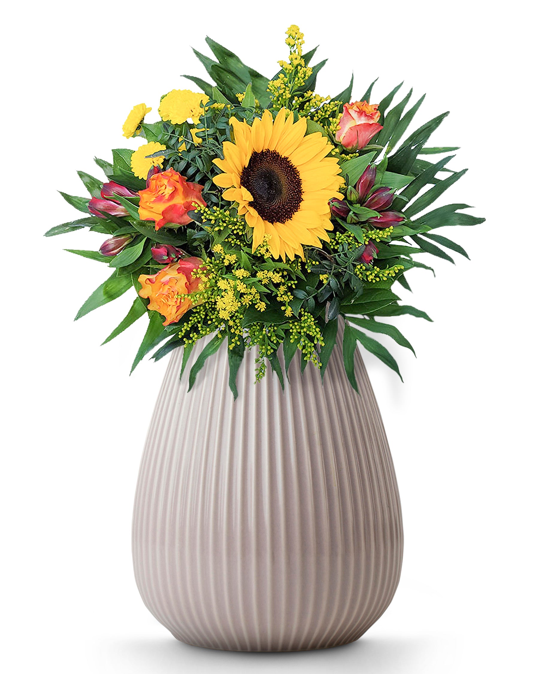 Strauss mit Sonnenblume