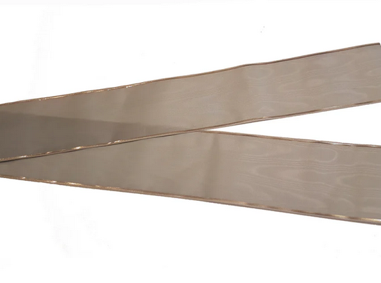 Trauerschleife fuer Grabgesteck - Grau