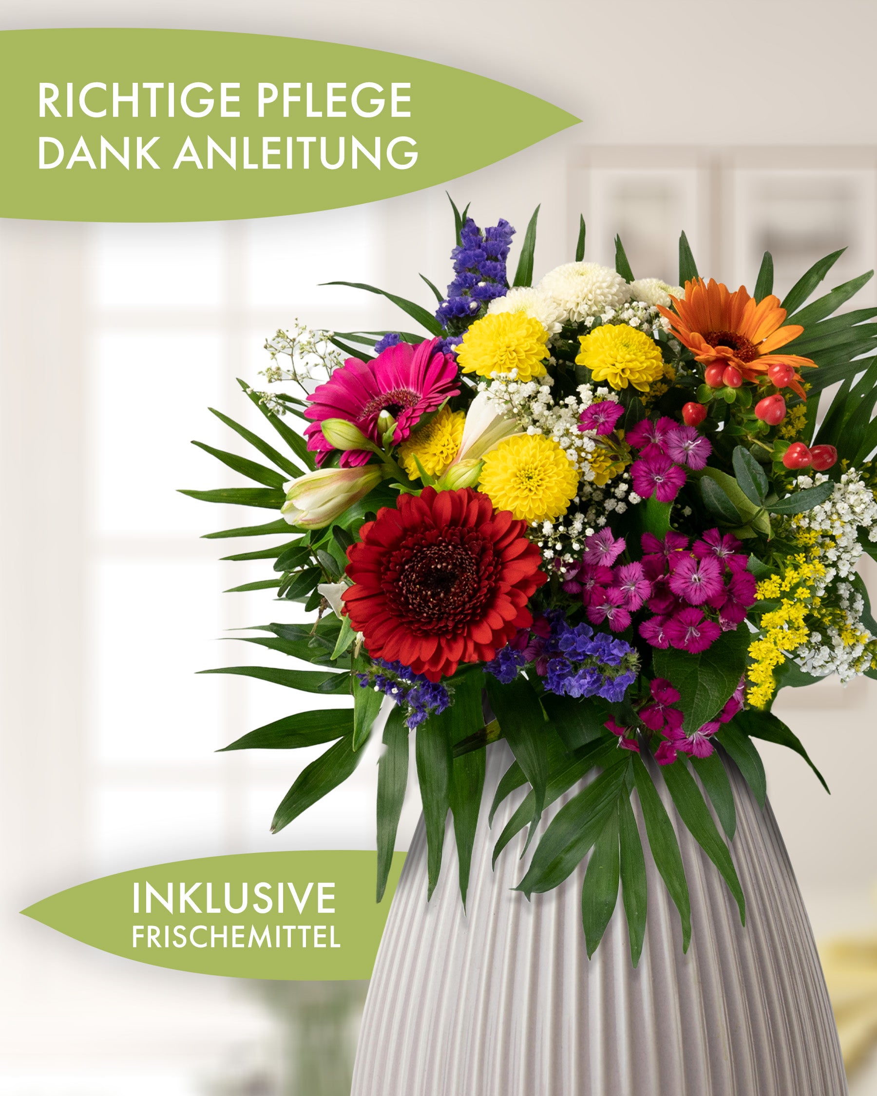 bunter Strauss Blumen