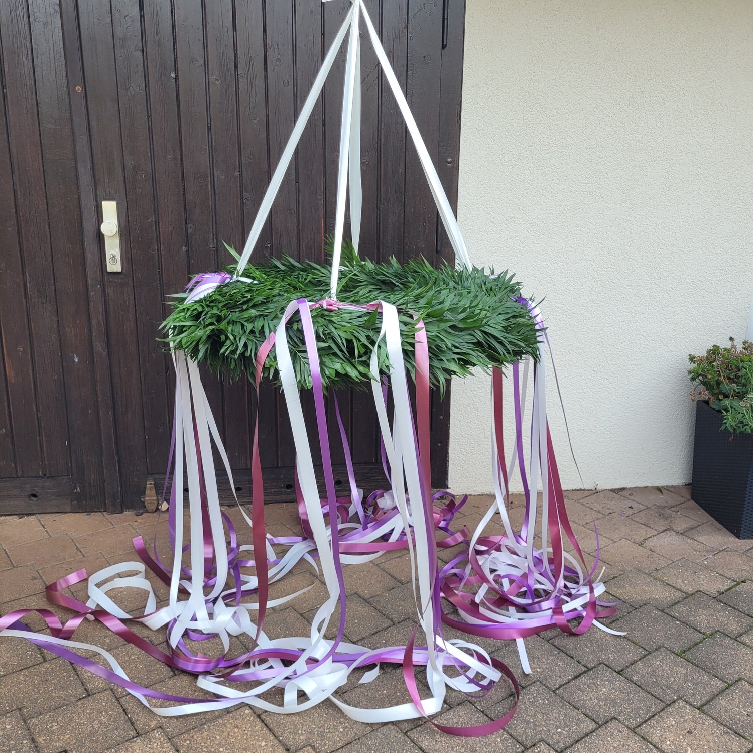 Richtkranz zum Richtfest groß 1 Meter Durchmesser