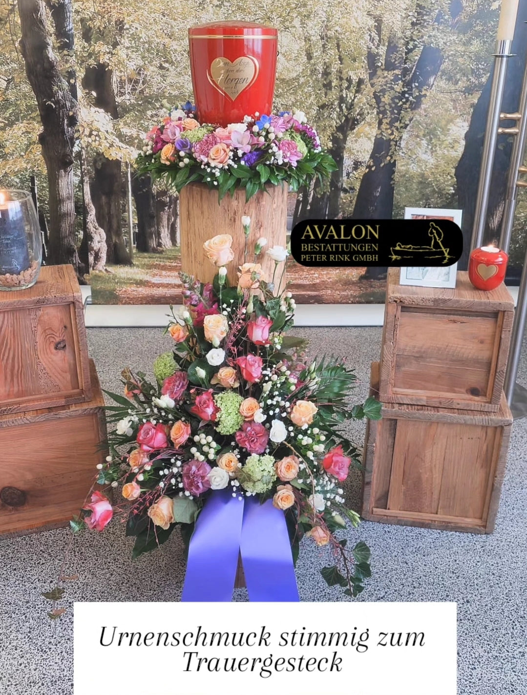 Trauerblumen für Halle Saale