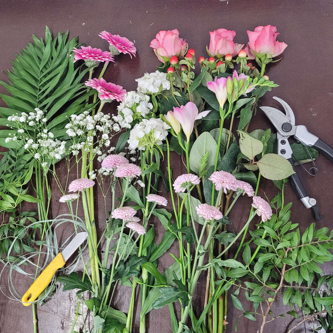 Blumenstrauß für eine Dame