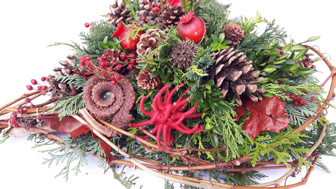 Haltbares Grabgesteck zum Totensonntag