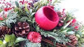 Trauergesteck Friedhof Winter 