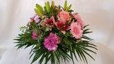 Blumenstrauß in rosa ,, Blumensynfonie,, ideal zum versenden 