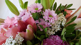 Geburtstagsstrauß in rosa ,, Blumensynfonie ,,