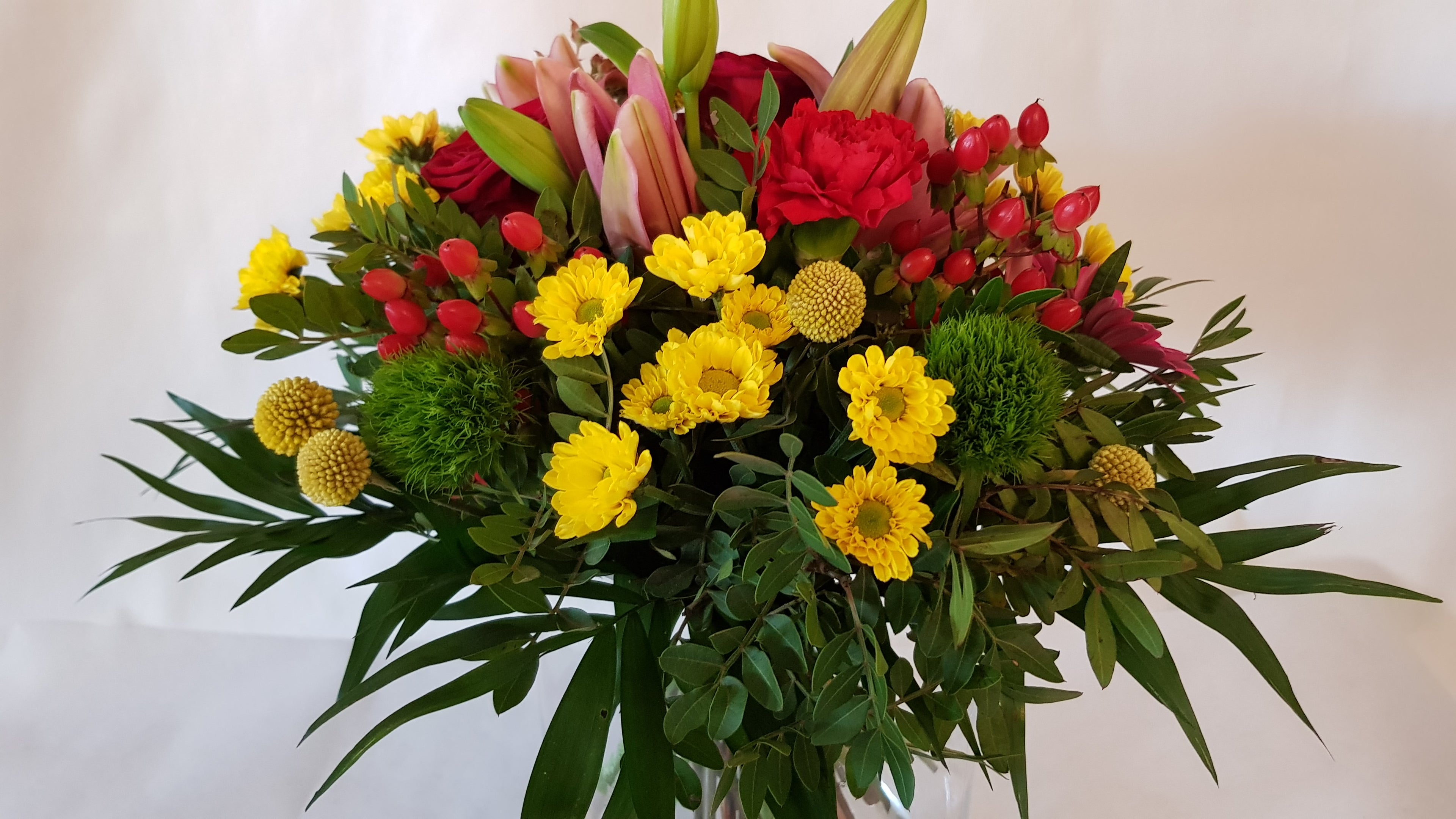 Frischer Blumenstrauß mit bunten Blumen ,, Bunte Liebe,, 