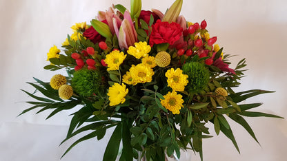 Frischer Blumenstrauß mit bunten Blumen ,, Bunte Liebe,, 