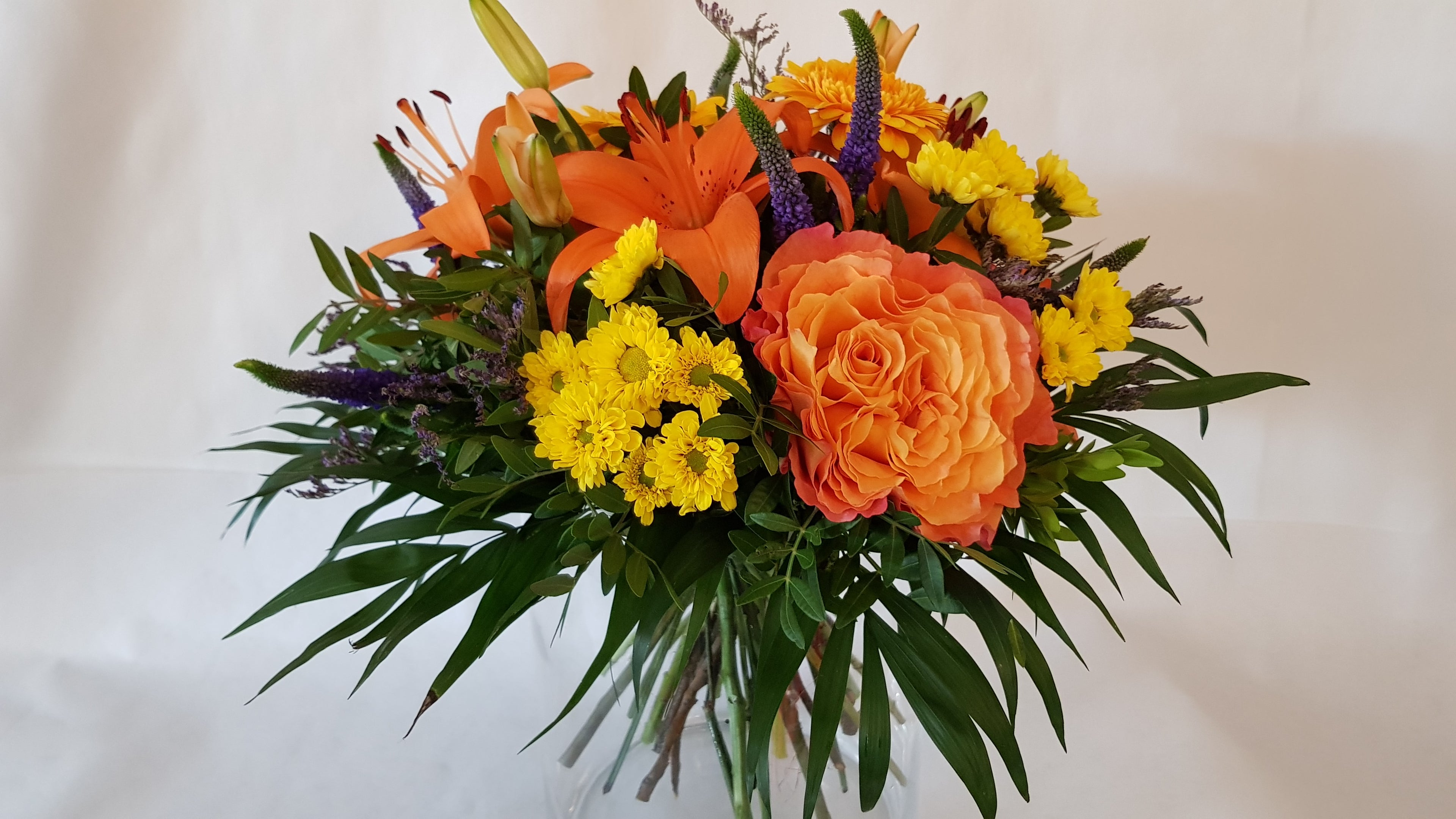 Blumenstrauß zum Geburtstag .. Strahlemann..