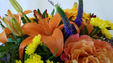 Blumenstrauß versenden.. Strahlemann.. ideal zum versenden im Karton 
