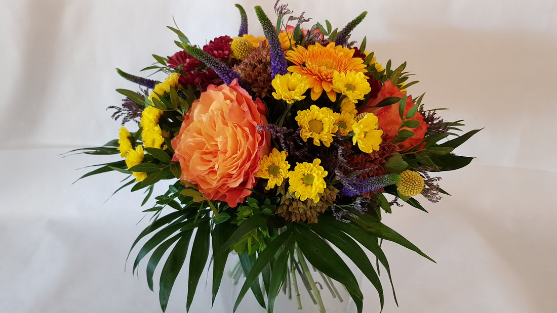 bunter Blumenstrauß mit Expresslieferung zu Morgen ,, Blumengruß,,