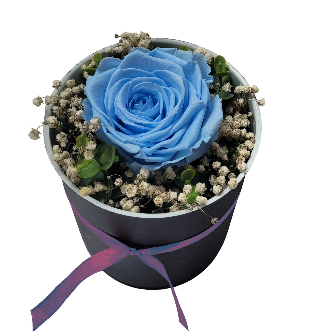 Ewige Gelassenheit - Infinity Rose Hellblau - als Geschenk