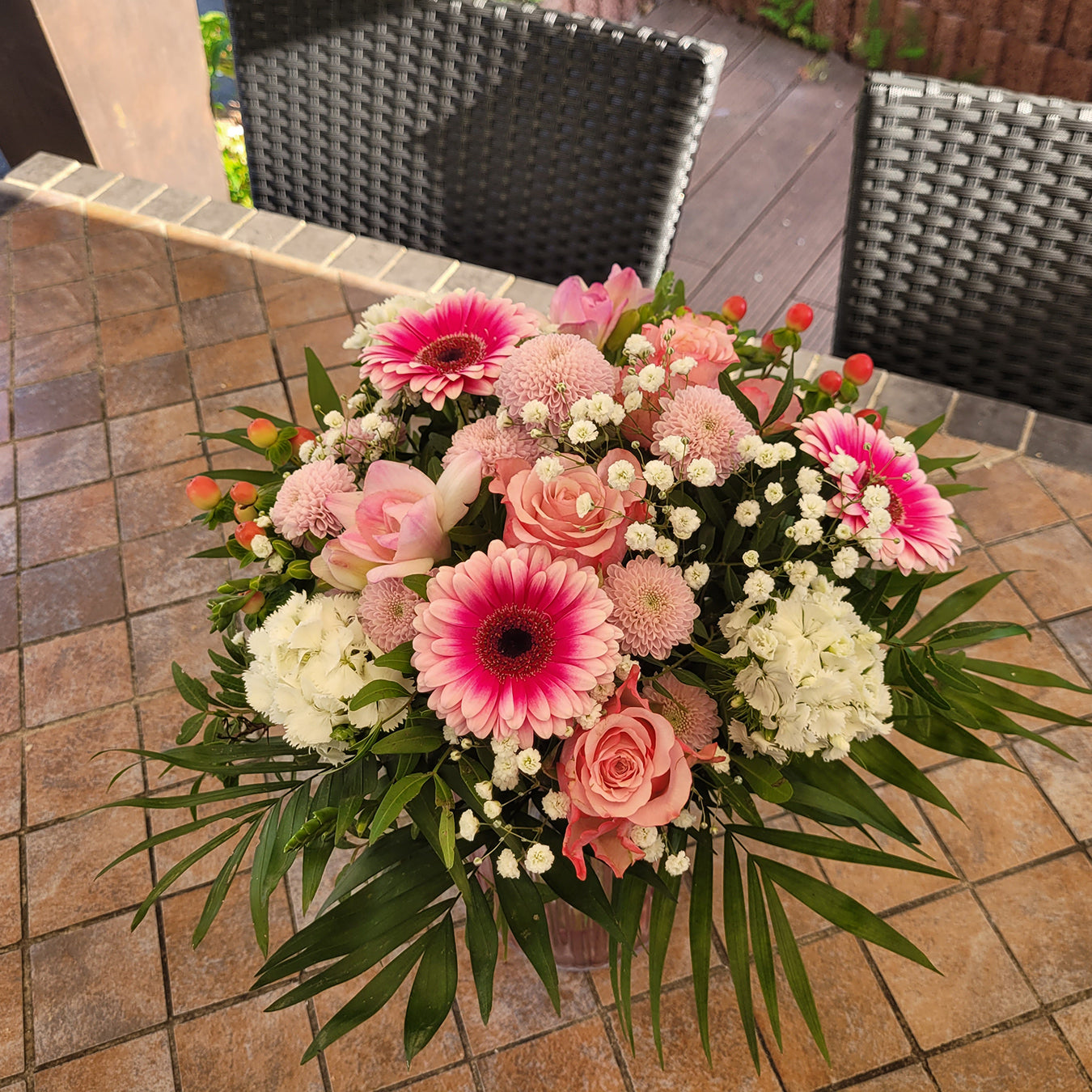Blumenstrauß für eine Dame