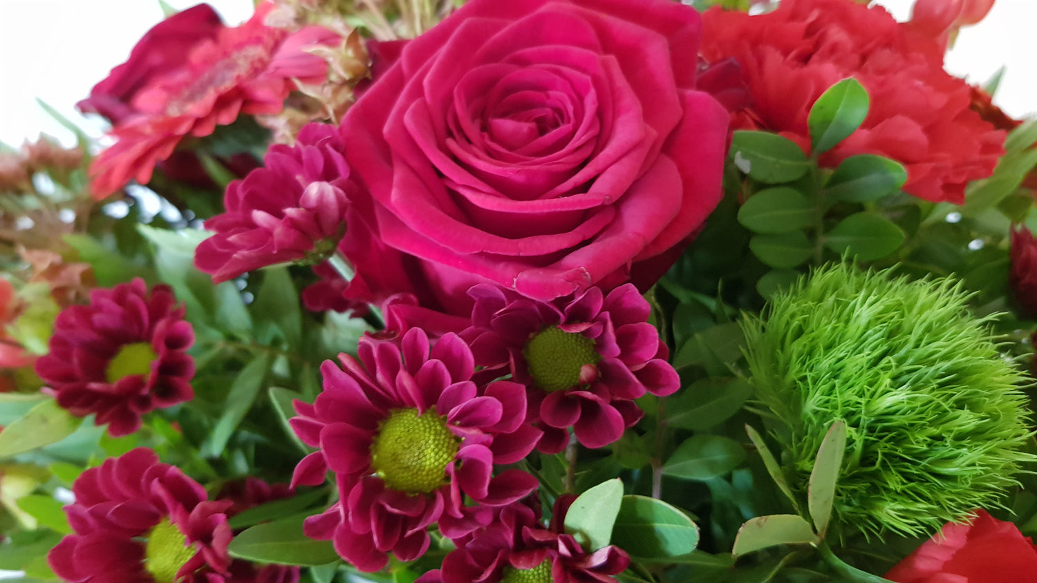 frischer Strauß zum Hochzeitstag mit Express 