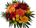 frischer Strauß mit Blumen in gelb,orange und rot  ..Der Blumnbote.. 