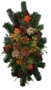 Gesteck Friedhof Totensonntag - natuerlich - 