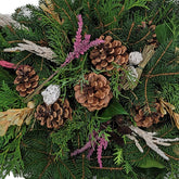 Gesteck Grab mit Tanne Totensonntag 