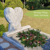 Gesteck mit Tanne Totensonntag Allerheiligen