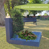 Grabgesteck mit Tanne Totensonntag Allerheiligen