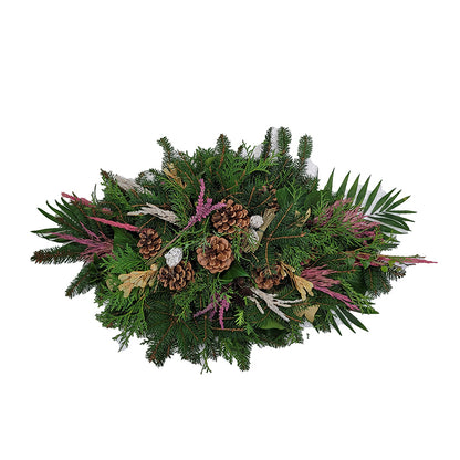 Grabspange mit Tanne Totensonntag