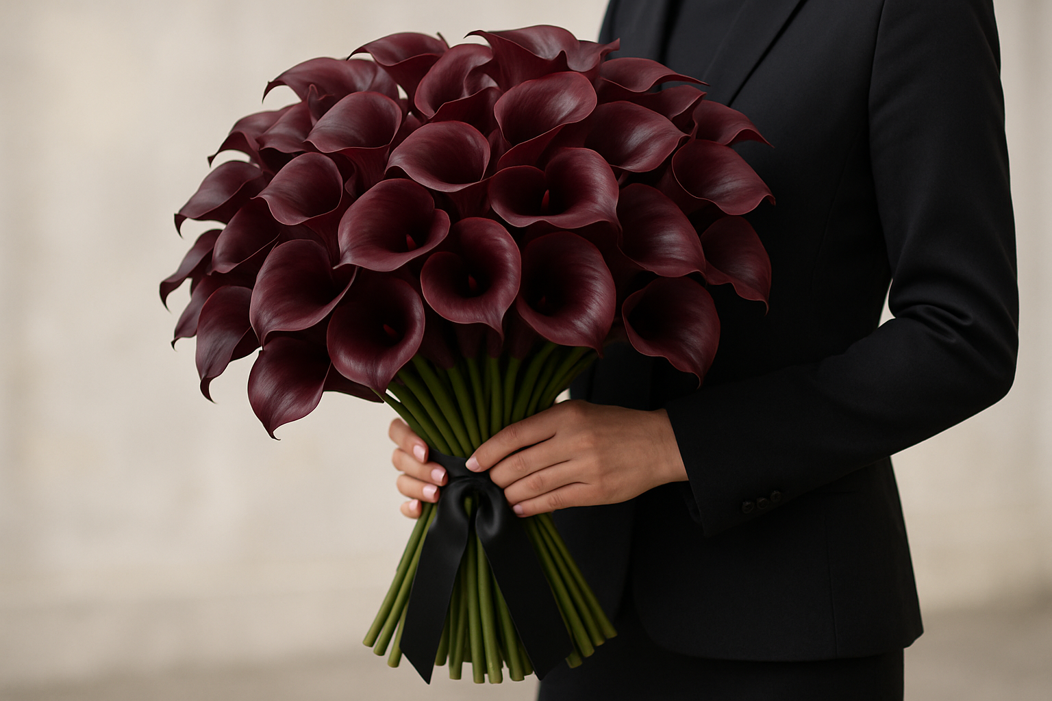 Grabstrauss mit Callas