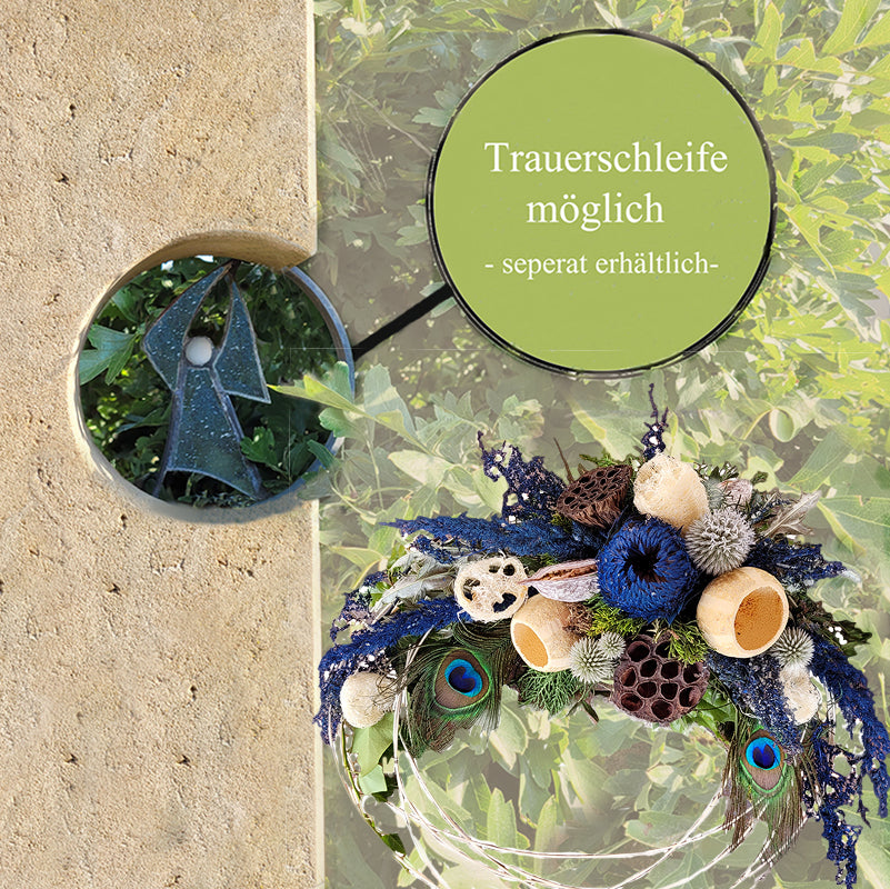 besonderer Trauerkranz Winter