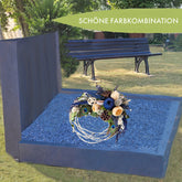 Kranz Friedhof - moderne Form