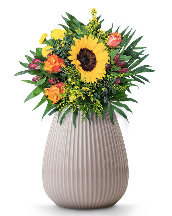 Strauss mit Sonnenblumen